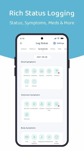 Lemonlet Period Tracker screenshot 7