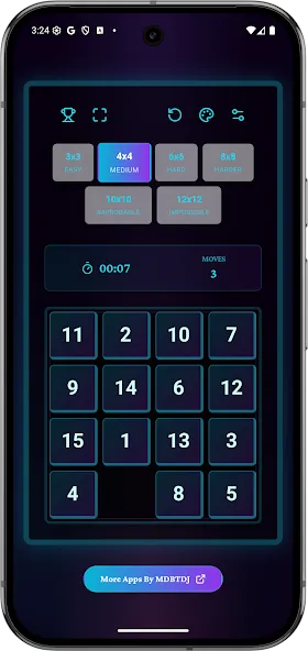 Sliding Numbers Escape Offline screenshot 2