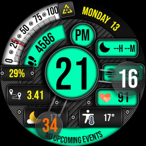 Hybrid Watch Face MB362 screenshot 26