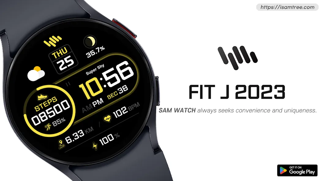 SamWatch FIT J 2023 screenshot 1