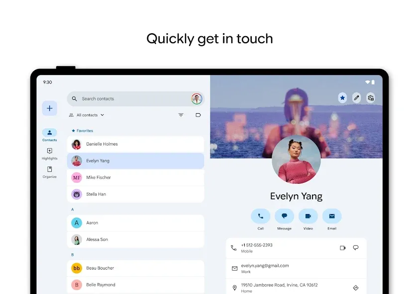 Contacts screenshot 9
