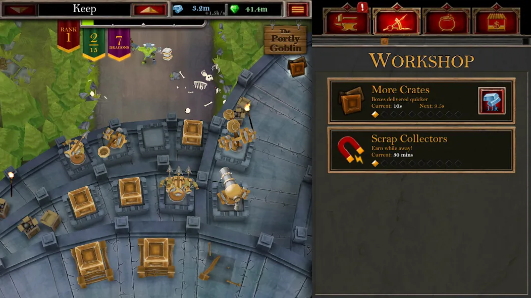 Castle Fusion Idle Clicker screenshot 8