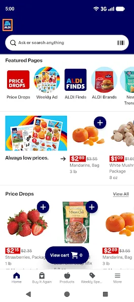 ALDI Grocery Pickup & Delivery screenshot 1