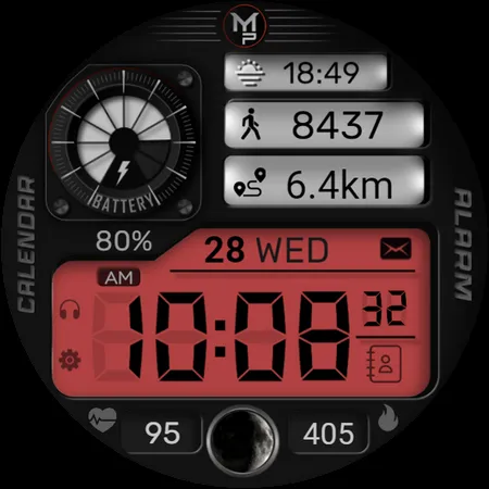RECKONER - Digital watch face screenshot 12
