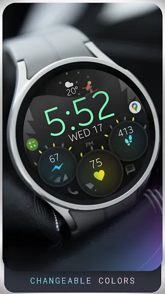 Christmas animated watch face screenshot 3