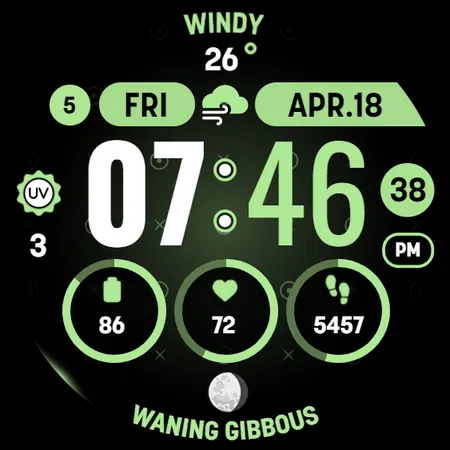 MOON KNIGHT Digital Watch Face screenshot 30