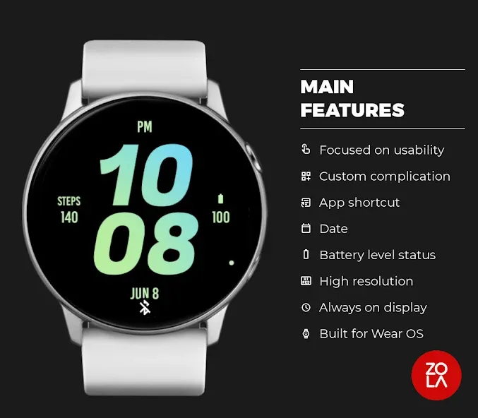 Daylight Bold Watch Face screenshot 2