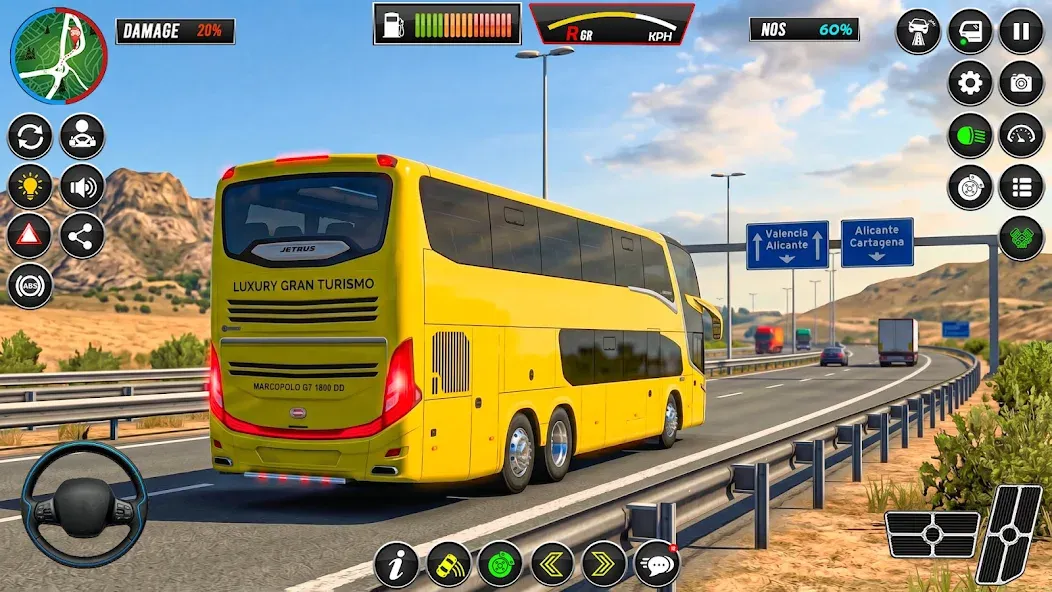 Euro Bus Simulator Offroad Bus screenshot 6