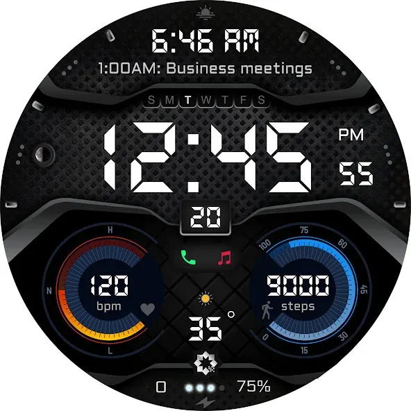 A470 Car Dashboard Face screenshot 25
