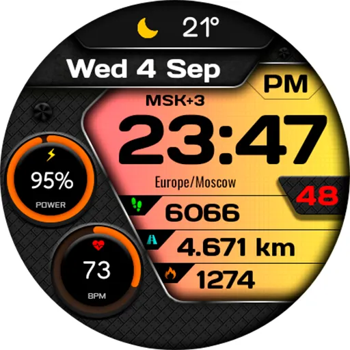 Digital Kelt Watch Face screenshot 19