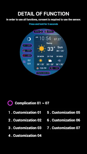 ACRO Digital Weather info WF screenshot 7