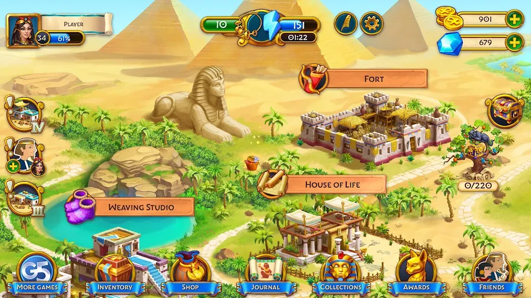 Jewels of Egypt・Match 3 Puzzle screenshot 7