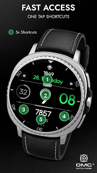 OMG 458 - Minimal Watch Face screenshot 4