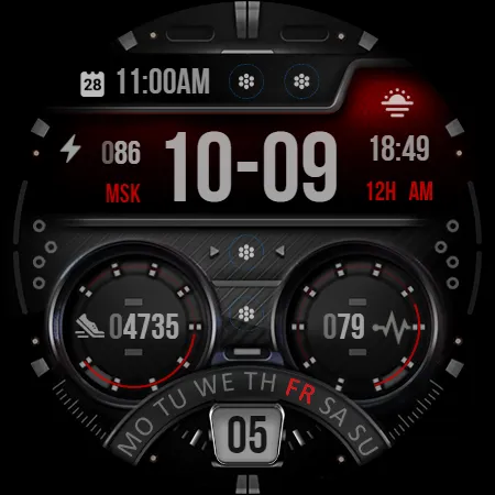 KF138 Watch face screenshot 10
