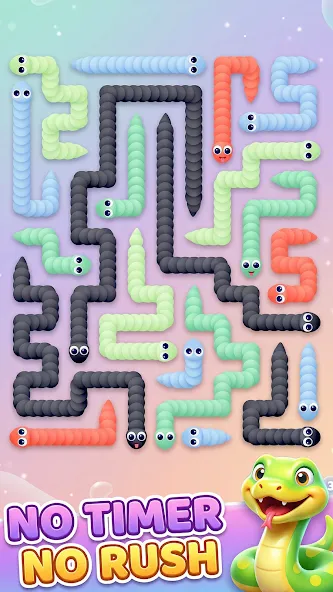 Snake Out Puzzle Escape Game screenshot 6