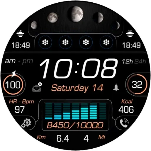 Digital Master Lunar Face IN97 screenshot 22
