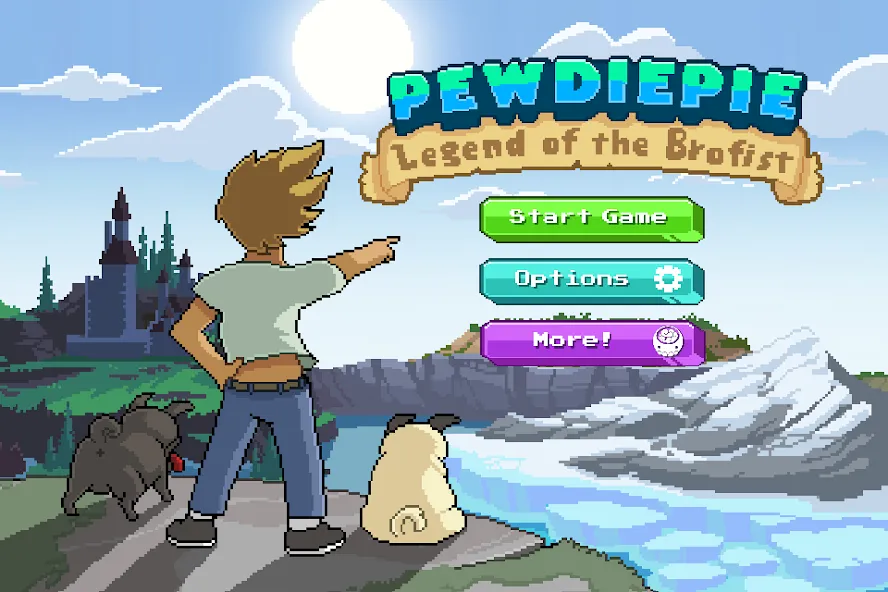 PewDiePie: Legend of Brofist screenshot 1