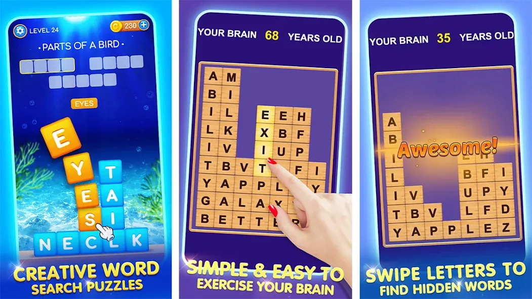 Word Swipe screenshot 1