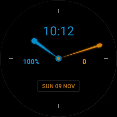 Hybrid Tech Watch Face screenshot 11