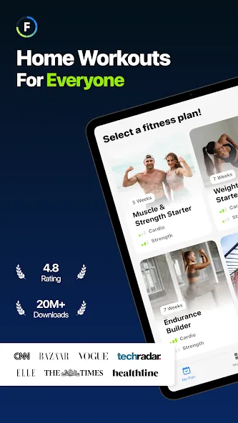 Fitify: Fitness, Home Workout screenshot 9