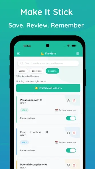Learn Chinese Grammar - Yocha screenshot 6