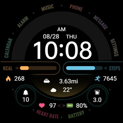 【Custom】Text Clock Turntable screenshot 43