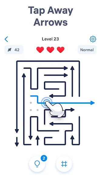 Arrow Puzzle: Tap Puzzle Games screenshot 1