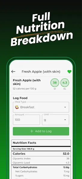 Glycemic Index Guide: Diabetes screenshot 4