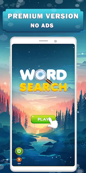 Word Search Game: Offline screenshot 1