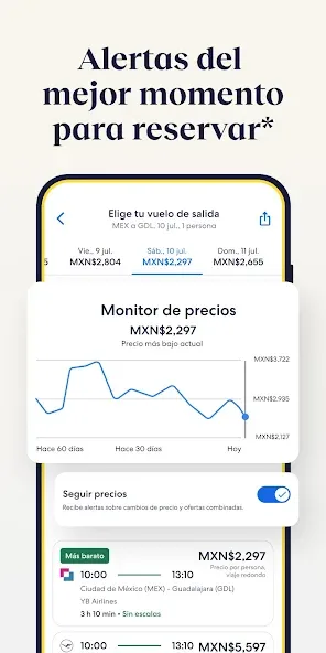 Expedia: viaje, hotel, vuelo screenshot 4
