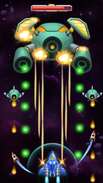 Chicken Attack: Galaxy Shooter screenshot 1