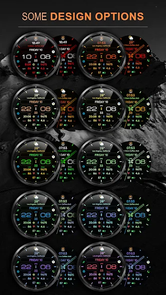WFP 236 Hybrid watch face screenshot 3