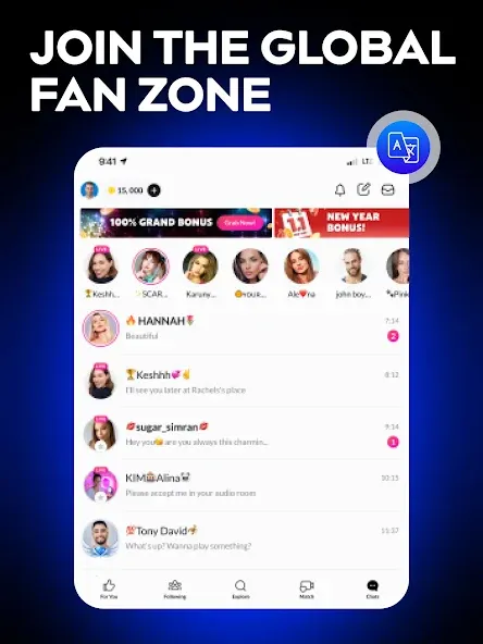 Tango: Live Stream, Video Chat screenshot 10