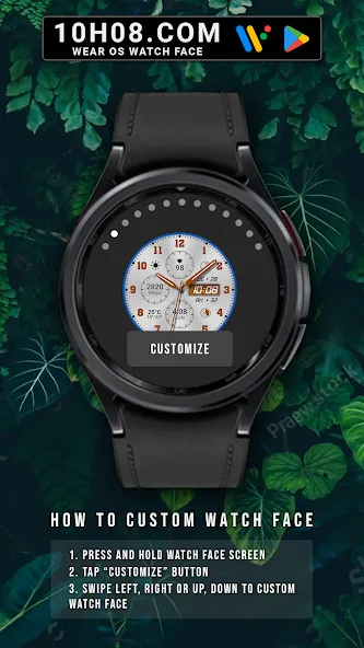 Watch face 10h08.com #90 screenshot 7