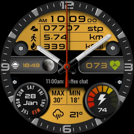 SY40 Watch Face for Wear OS screenshot 27
