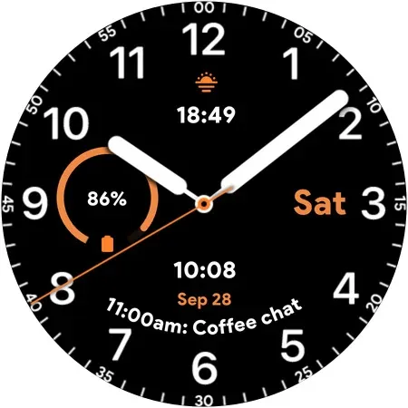 Simple Dial - Watch face screenshot 7