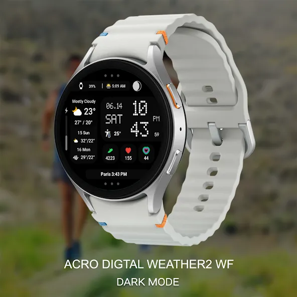 ACRO Digital Weather Watchface screenshot 3