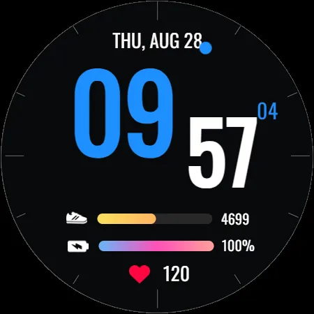 Vital Edge Premium WatchFace screenshot 22