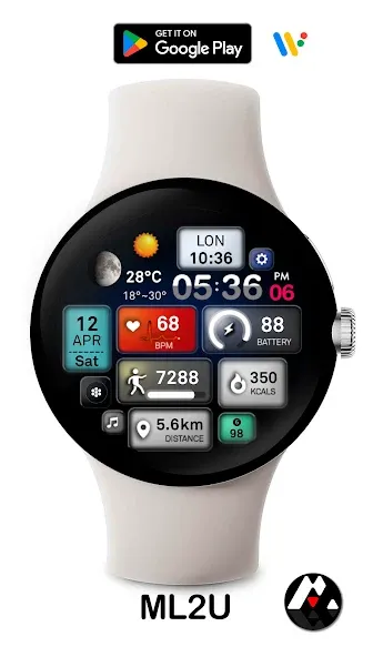 ML2U 232 Watch Face screenshot 6