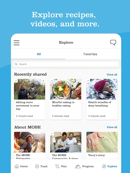 MOBE Health Guide screenshot 11