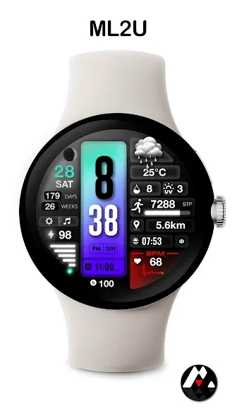 ML2U 268 Watch Face screenshot 4
