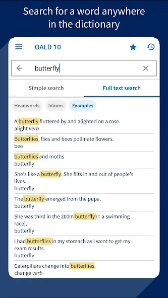 Oxford Advanced Learner's Dict screenshot 3