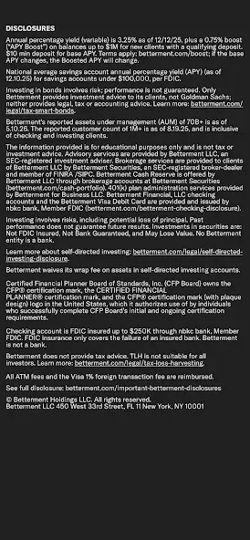Betterment Invest & Save Money screenshot 8