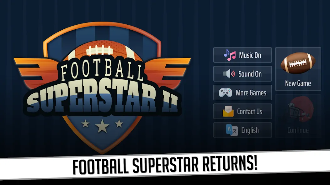 Football Superstar 2: USA Ed. screenshot 1