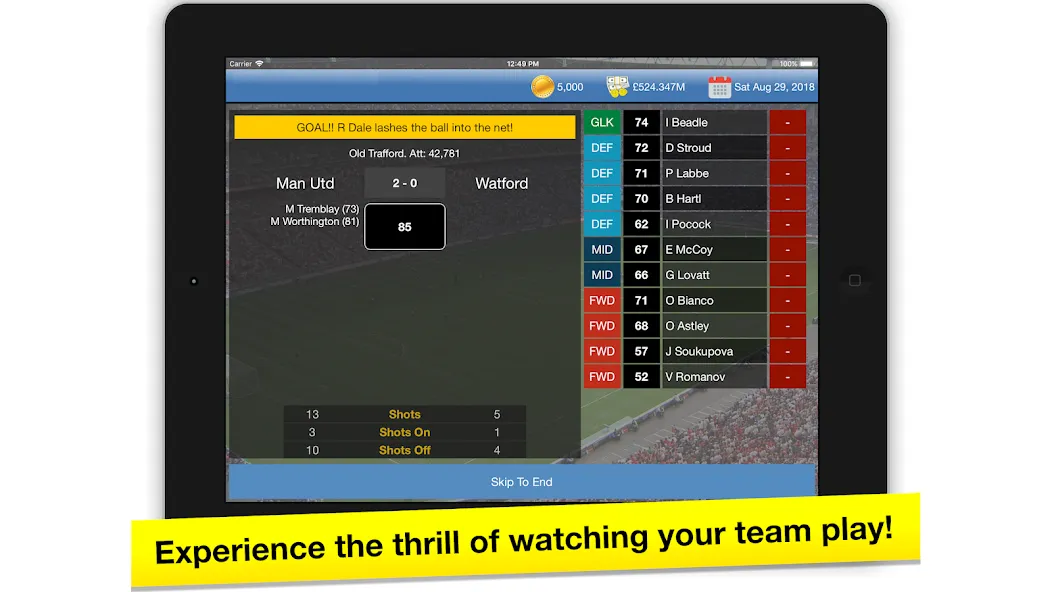 Soccer Tycoon: Football Game screenshot 5