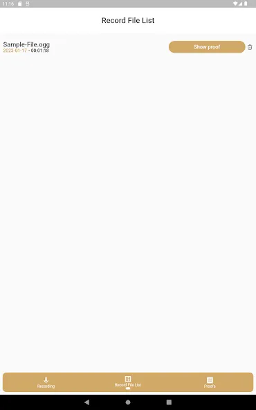 HRecorder: prova de bloqueios screenshot 10