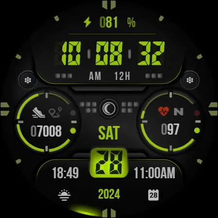KF159 Watch face screenshot 13