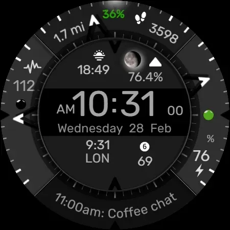 Digital Watch Face CRC094 screenshot 12