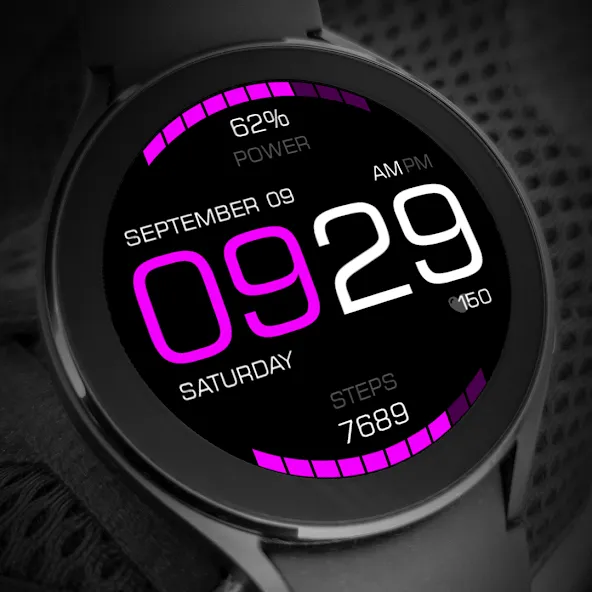 Key088 Futuristic Watch Face screenshot 7