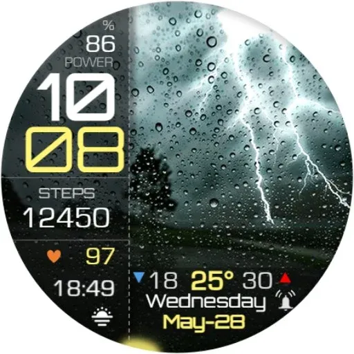 Animated Weather Minimal IW09 screenshot 21